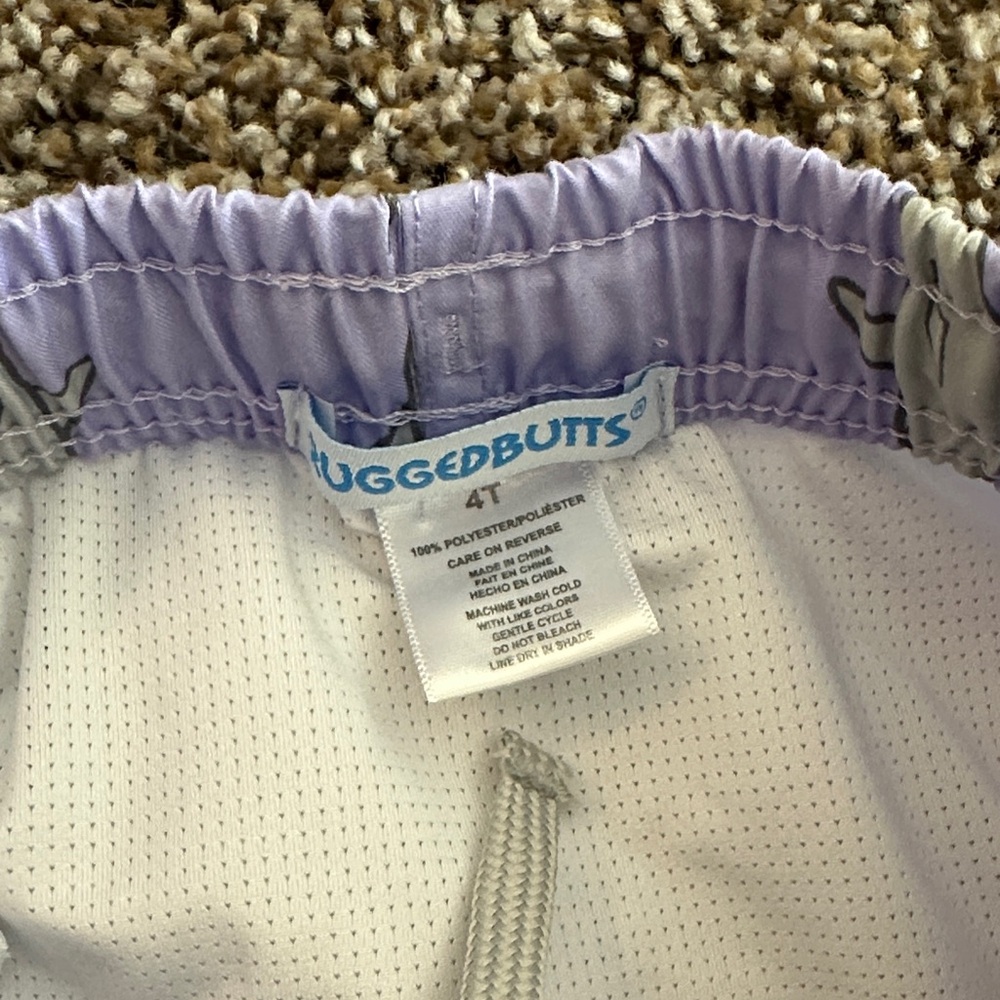 NWOT!! Rugged Butts 4T Shark Print Swim Trunks - Picture 3 of 4